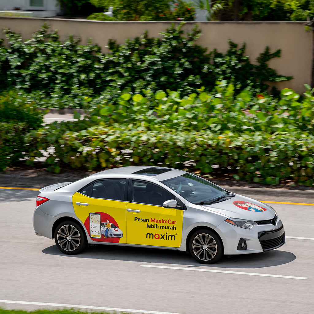 MAXIM - Sticker Mobil Full Branding