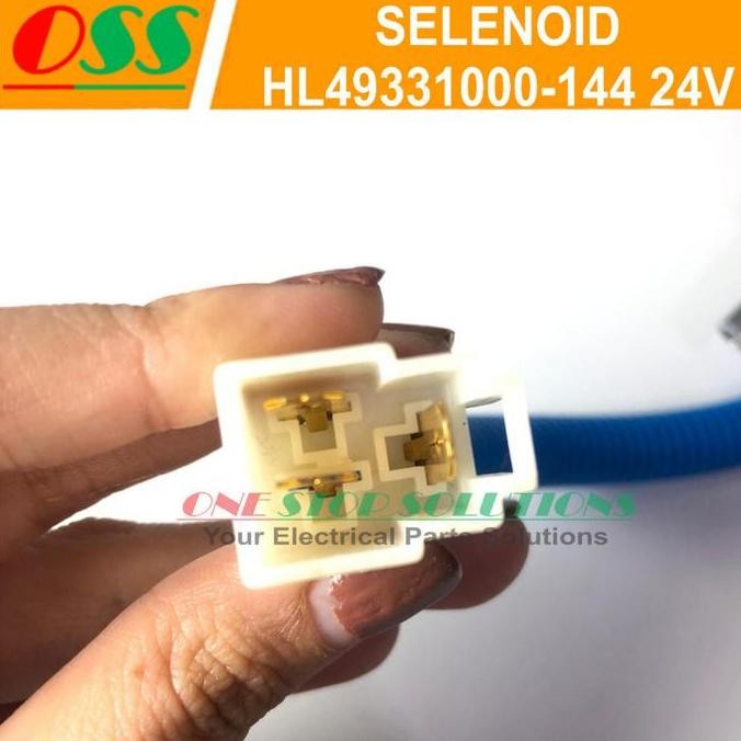 Selenoid Solenoid Hl49331000-144 24V Univ Untuk Genset Alat Berat New Stok