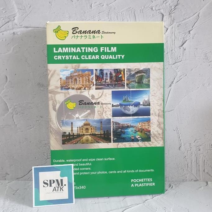

Premium Plastik Laminating Folio 100 micron Banana
