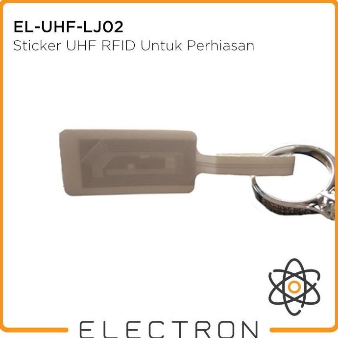 

Premium EL-UHF-LJ02 UHF RFID Tag Jewelry Label Sticker NXP UCODE 7 Perhiasan