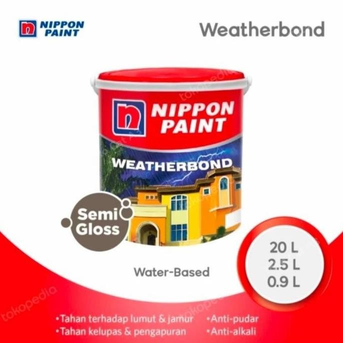 Nippon Weatherbond 20 Liter - Cat Tembok Exterior Co