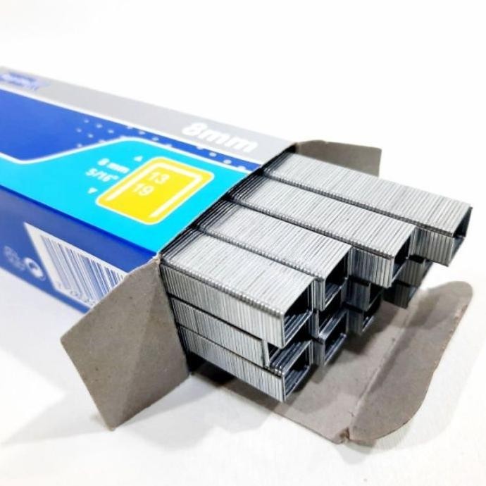 

DISKON Isi Staples Manual / Staples Tembak Guntacker Merek BENZ WERKZ / RAPID RAPIDE Uk. 13/8mm (8mm) - untuk Pengerjaan Jok Motor, Jok Mobil, Sofa, Funiture, Kayu