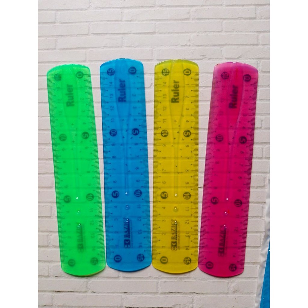 

(1PC) PENGGARIS LENTUR 15 CM BC-629/ GARISAN PLASTIK LENTUR
