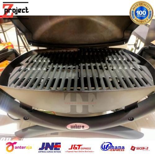 (Termurah) Weber Pemanggang Gas Bbq Q1200 / Grill Alat Pemanggang Gas Bbq Bestseller