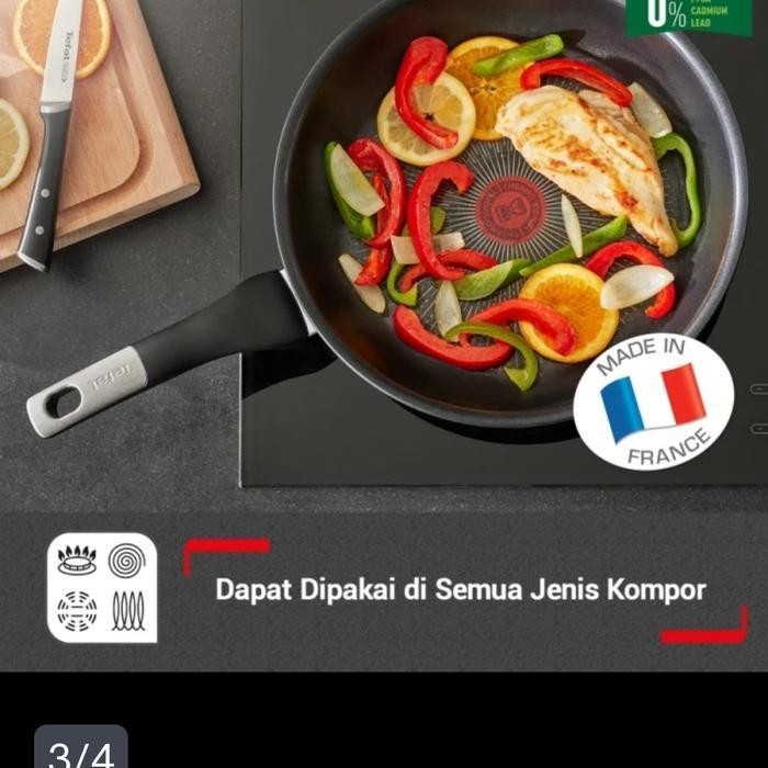(Promo) Tefal Unlimited Wokpan 28Cm Wajan Anti Lengket Bestseller