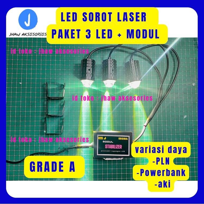 PAKET LED SOROT LASER