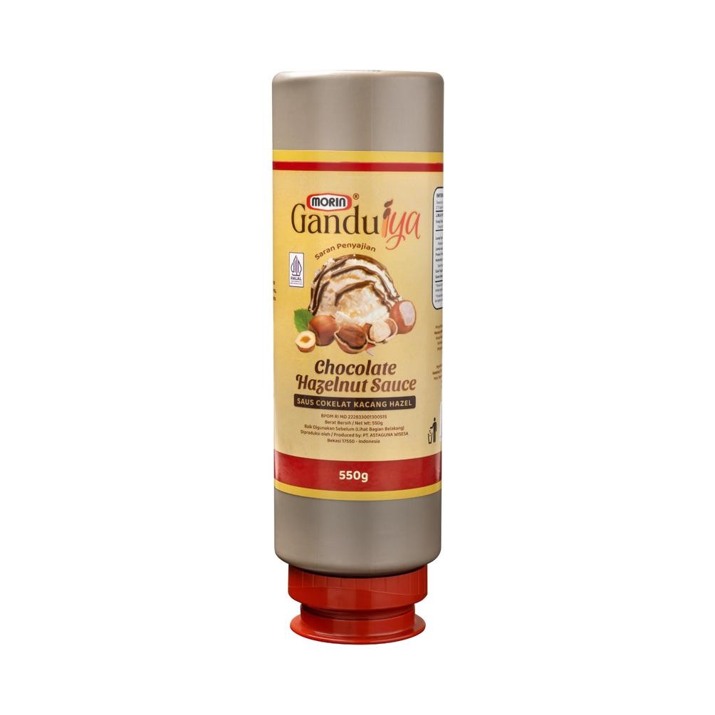 

Morin Saus Ganduiya Chocolate Hazelnut 550gr