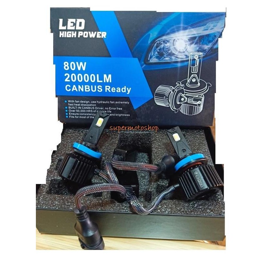 Lampu Depan Kawasaki Er6N Er6 Naked Led Lampu Utama Terang Hi Low H11 Terbaru