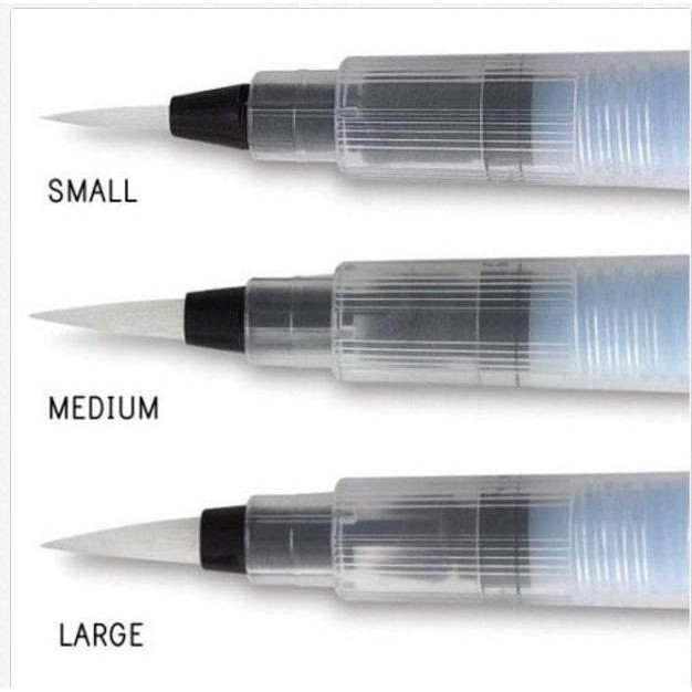 

Sakura Koi Water Brush Long Barrel - Medium (Kuas Lukis)