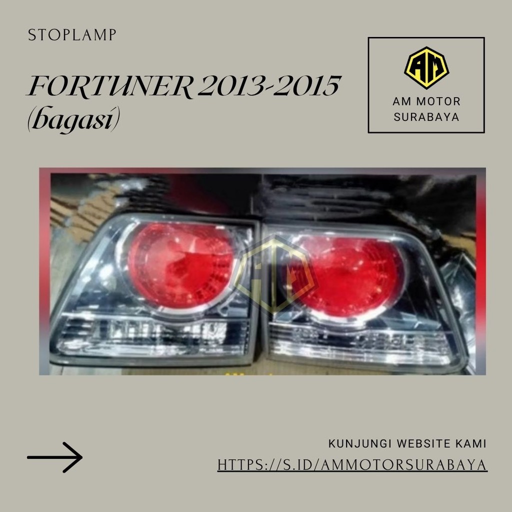 Stoplamp (bagasi) FORTUNER 2013-2015