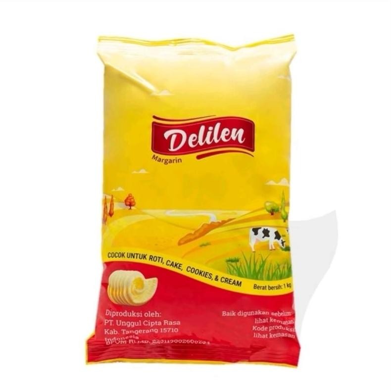 

1kg butter replacer margarin DELILEN wangi butter milk cocok untuk kue roti cookies san cream