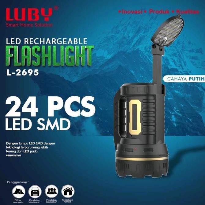 Luby 2693 Senter, Senter Tangan, Senter Jumbo, Senter New Stok