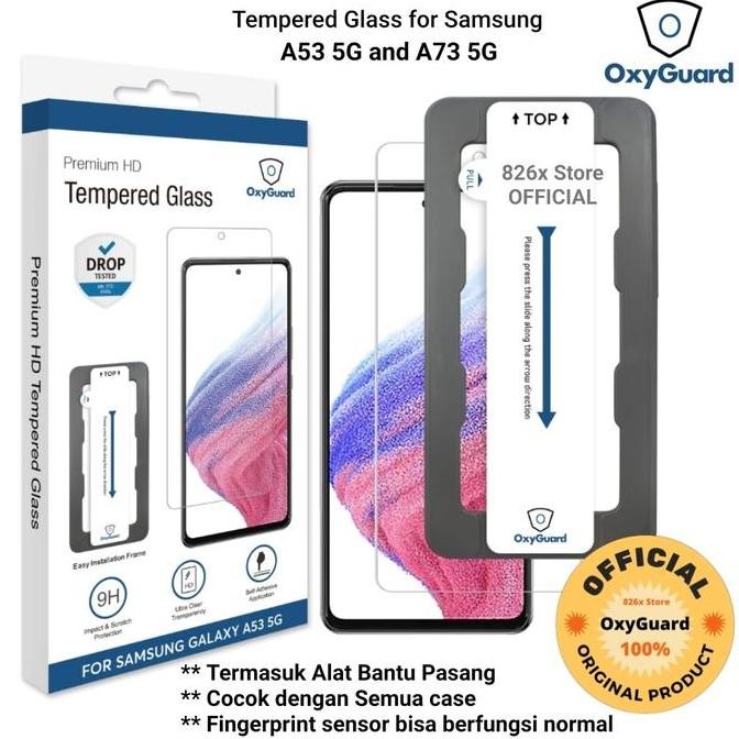 Tempered Glass For Samsung Galaxy A53 5G A73 5G Oxyguard Screen Protector Anti Gores Screen Protecto