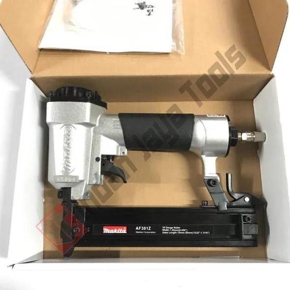 

Makita Af301Z Air Nailer - Mesin Alat Paku Tembak Staples F30 Af 301 Co