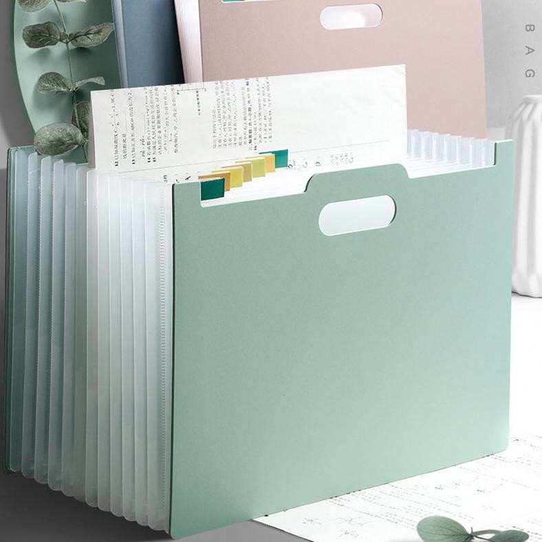 

Flash Sale - Rhaast Tempat file Standing A4 File folder document bag/ Tas dokumen file 13 sekat !!