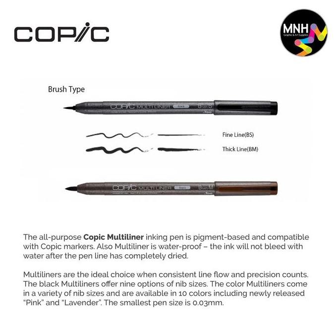 

HOT SALE! Copic Multiliner Sepia Brush