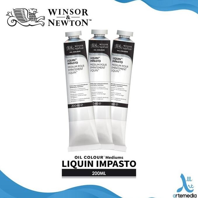 

Medium Cat Minyak Winsor & Newton 200Ml Liquin Impasto Oil Painting