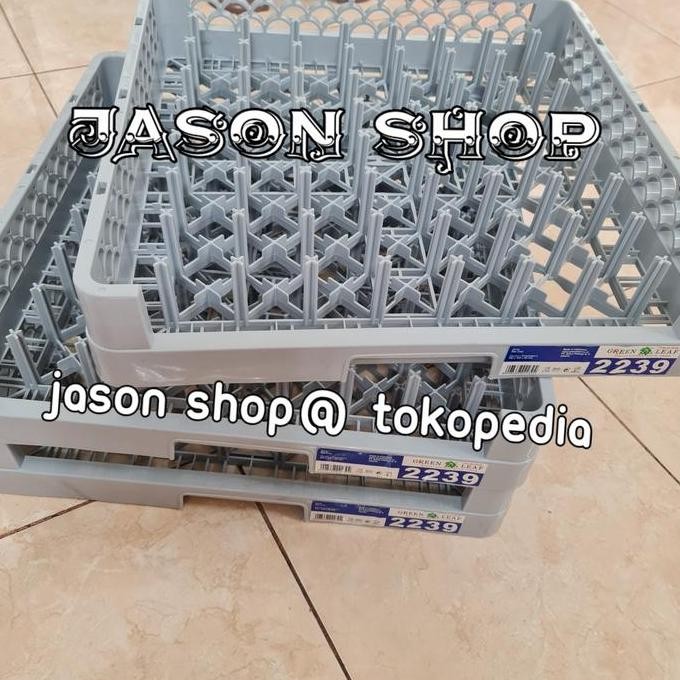 DISH RACK GREEN LEAF 2239/CONTAINER CUCI PIRING 2239/DISH DRYER