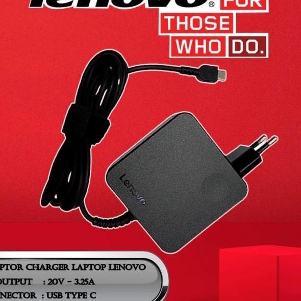 Adaptor Charger Thinkpad T480 T490 T580 T590 E480 E585 Usb C