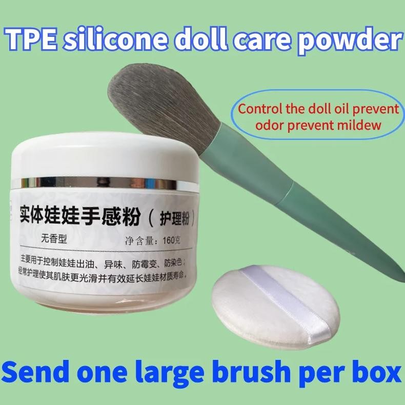 Silicone Doll Tpe Large Doll Care Powder Equal Body Doll Care Powder Anti Staining, Oil Control, Dry