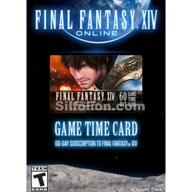 Final Fantasy Xiv Game Time Card 60 Day Hari Region Eu Na Ff Xiv Ffxiv