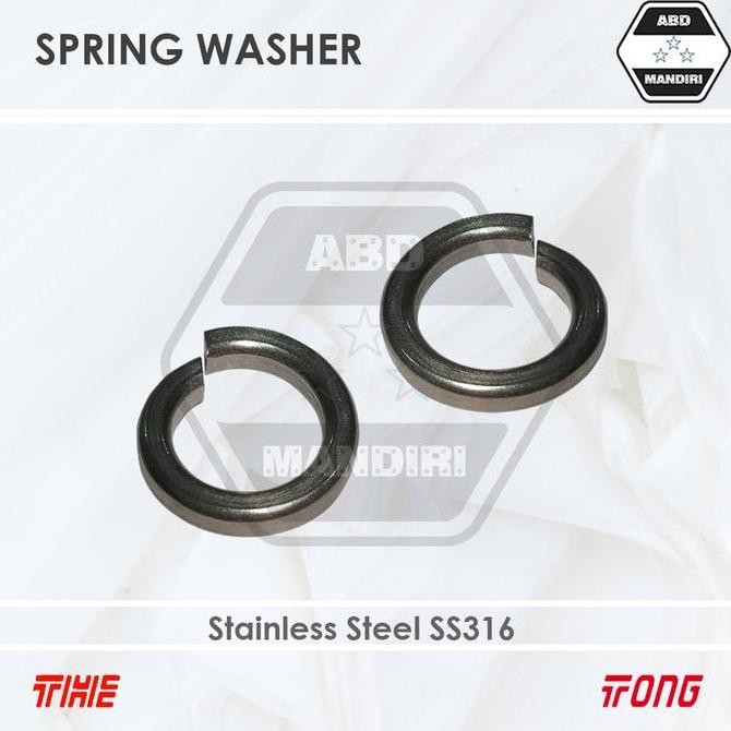 Ss316 Ring Per Ver Stainless M12 ( Sus316 Spring Washer) 12