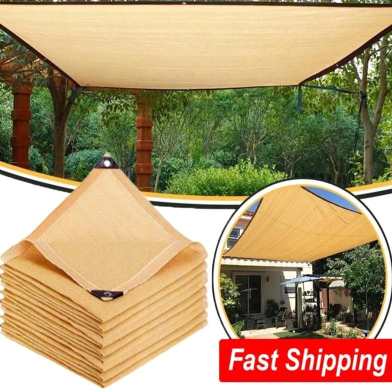 Outdoor Garden Sunshade Net Terrace Sunshade Net Camping Sunshade Net Anti-Ultraviolet Hdpe Sunshade