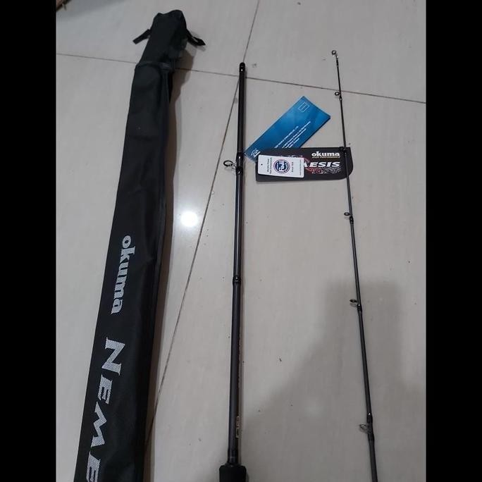 joran okuma nemesis 602 fuji joran bc baitcasting full ring fuji