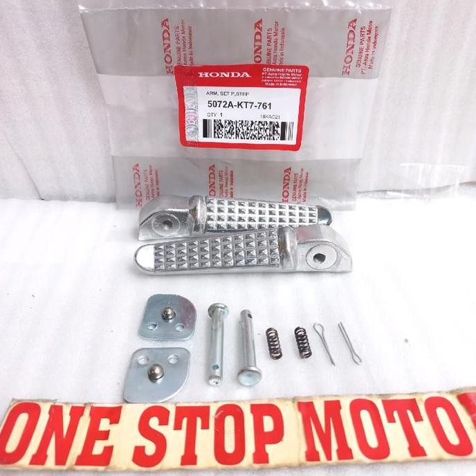 Footstep Pijakan Kaki Belakang Set Cb 150 R Old New Cb150R Led Kt7 Komplit Asli