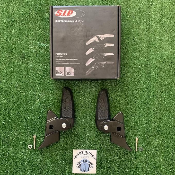 Footstep Sip Black For Vespa Matic Sprint Primavera Restock