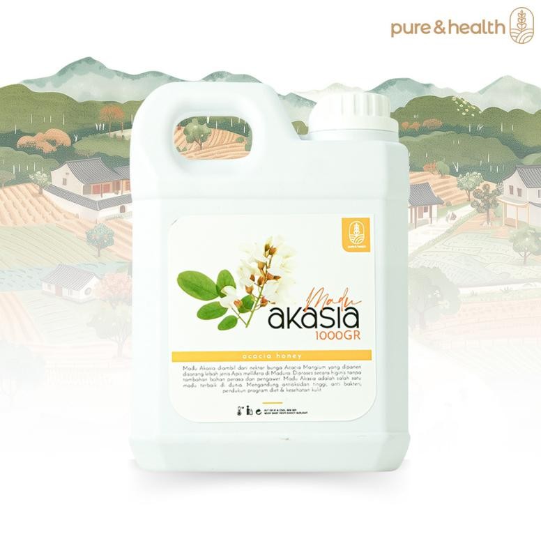 

(Terbaru) Madu Asli Akasia 1 Kg Madu Murni Natural Raw Honey (Terlaris)