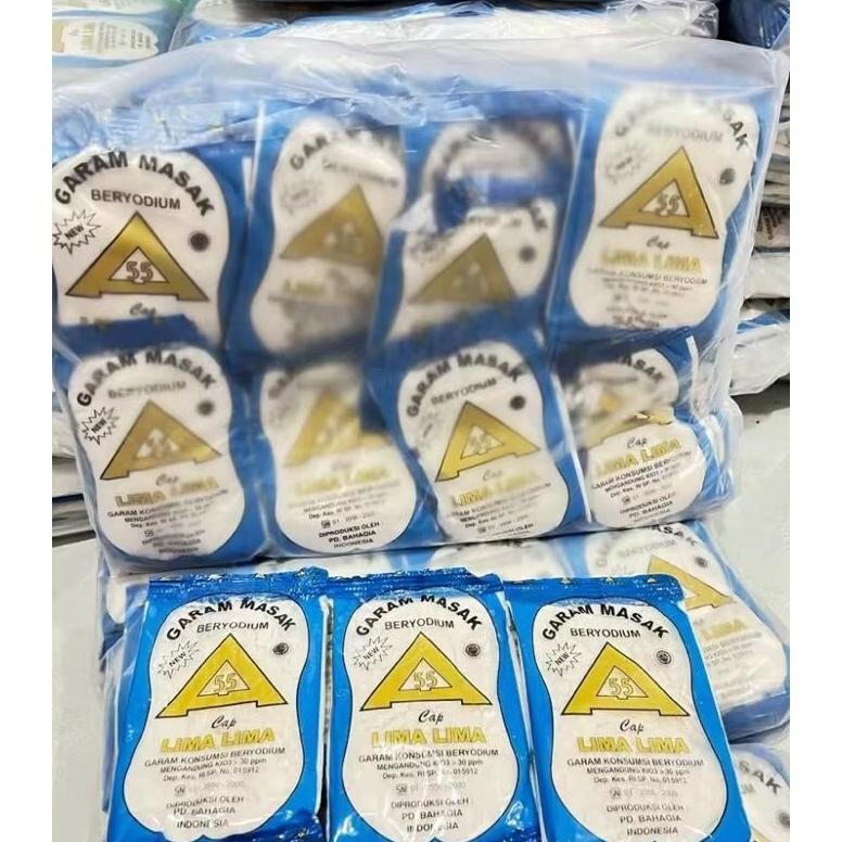 

(Terbaru) Garam Masak Isi 40 pcs 100g /Garam Beryodium /Bumbu Dapur (Terlaris)