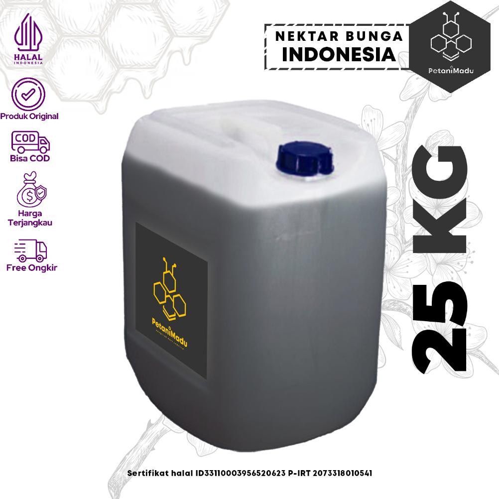 

(Terbaru) GROSIR | 25 KG - Madu Asli Murni Original Raw Honey 100% (Terlaris)