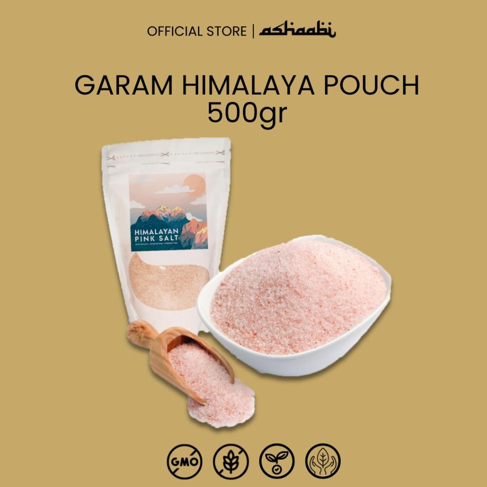 

(Terbaru) Garam Himalaya Original Natural Pink Salt Premium Himalayan Salt halus Natural Himsalt Garam Merah (Terlaris)