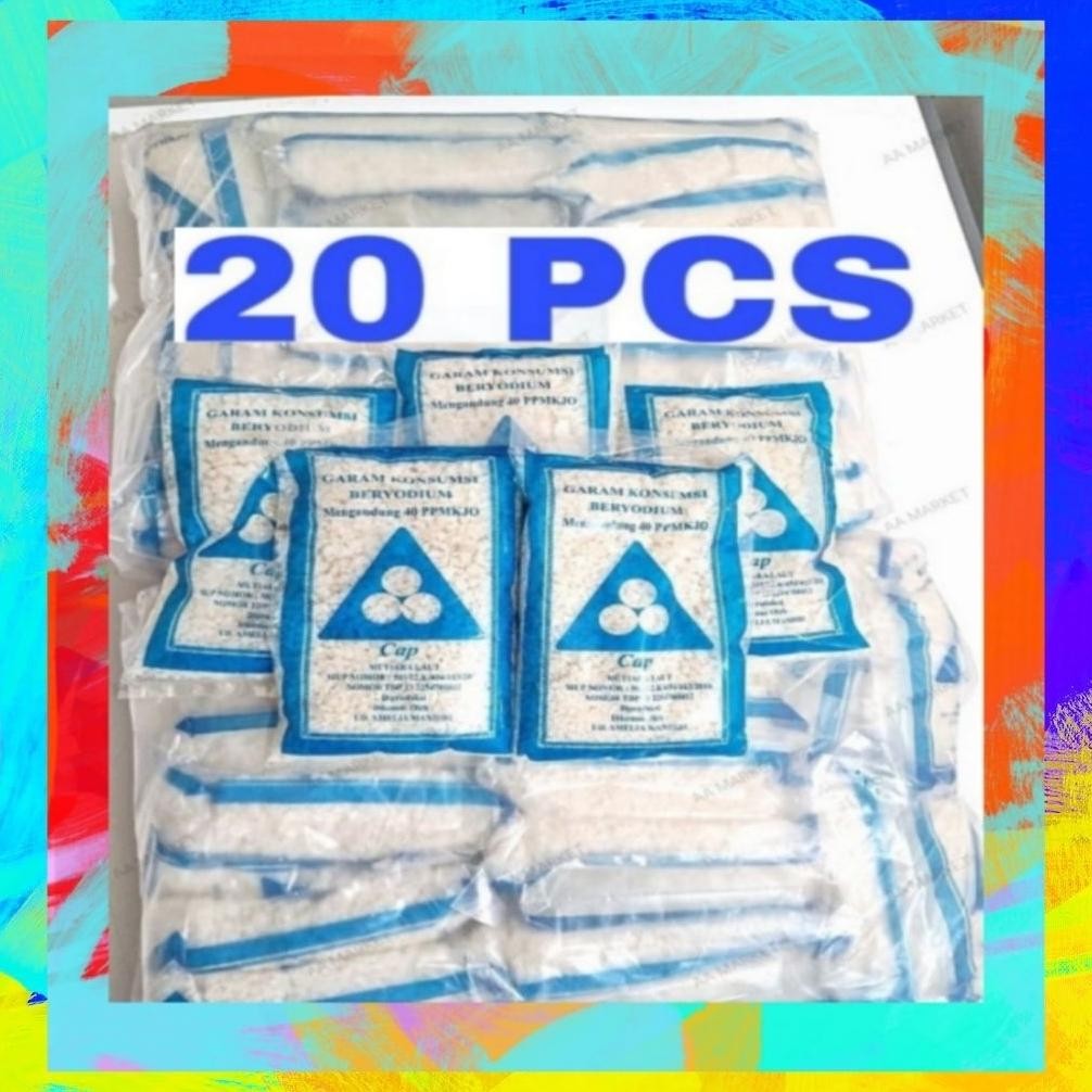 

(Terbaru) PROMO MURAH!! GARAM KASAR GARAM BERYODIUM KEMASAN 200 GRAM (Terlaris)