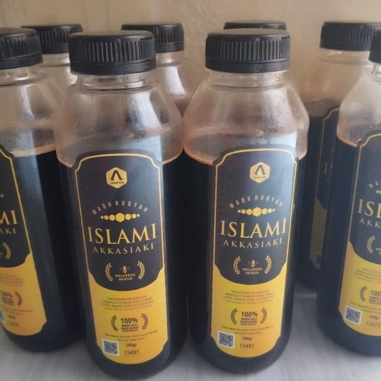 

(Terbaru) MADU ASLI 100% MADU ISLAMI AKKASIAKI 500ml | Madu Mellifera (Terlaris)