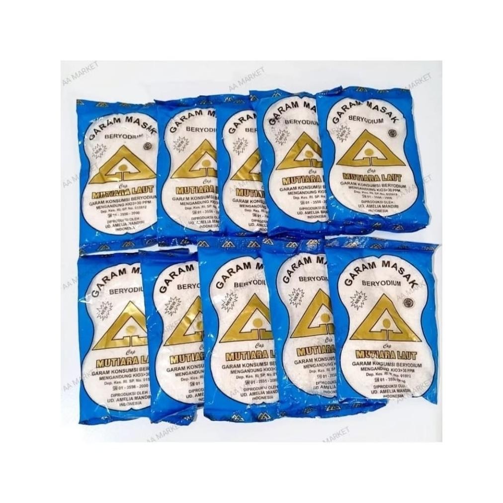 

(Terbaru) Garam Dapur/Garam masak Beryodium 100gram (Terlaris)