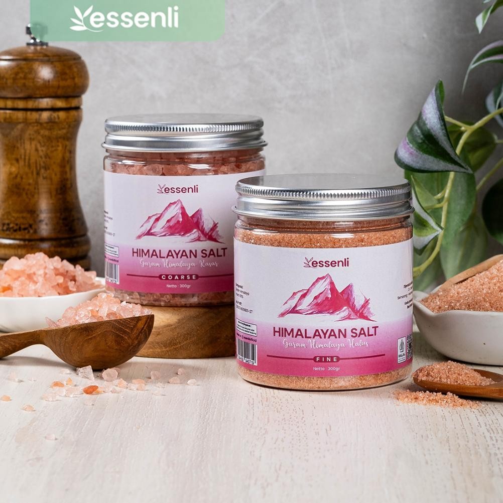 

(Terbaru) ESSENLI Garam Himalaya Halus / Kasar (Terlaris)