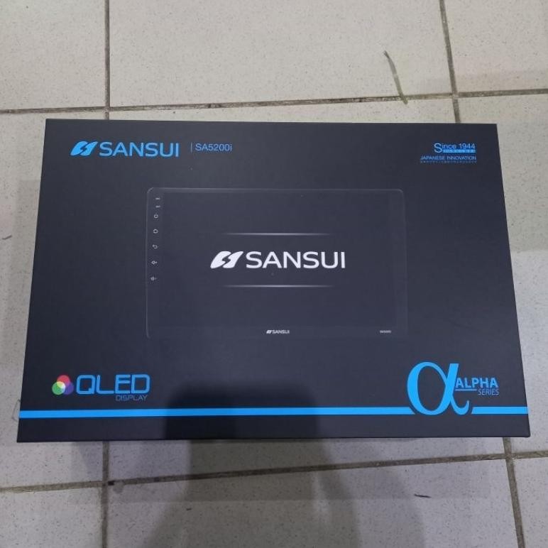 Terlaris Headunit Android 10 Inch Sansui Alpha Series 5A5200I Ram 2/33Gb Qled