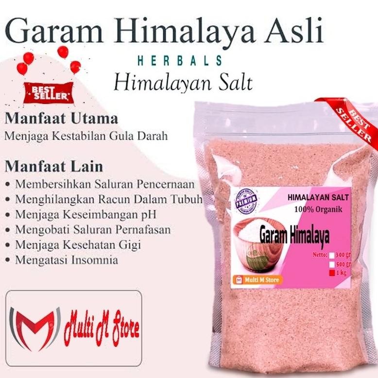 

(Terbaru) [ORI] Garam Himalaya Kualitas Premium 3 Kilo Gram | Himalayan Salt Fine (Terlaris)
