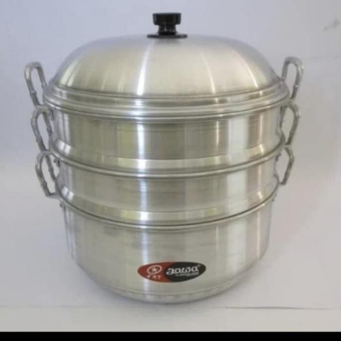 ] Klakat Langseng Steamer Kukus Kue Aluminium 33 Cm Maspion