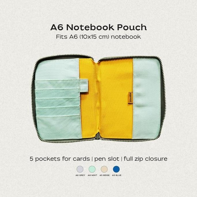 

Papermark A6 Notebook Pouch with Zipper