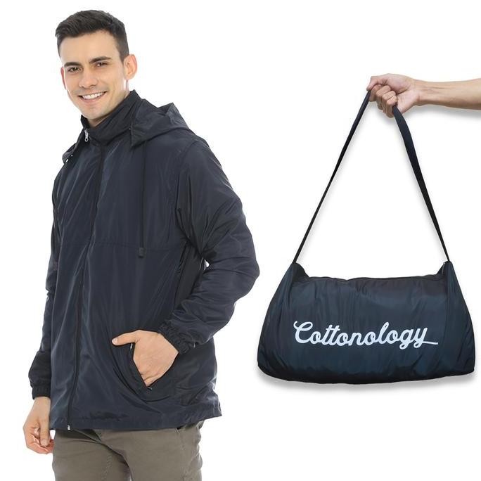 Cottonology Jaket Tas Multifungsi Navy