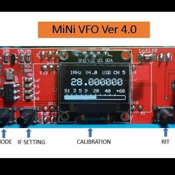 Termurah Mini Vfo Si5351 Aplikasi Ssb Trx Radio