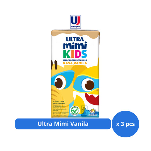 

Ultra Mimi Vanila 125ml x 3 pcs