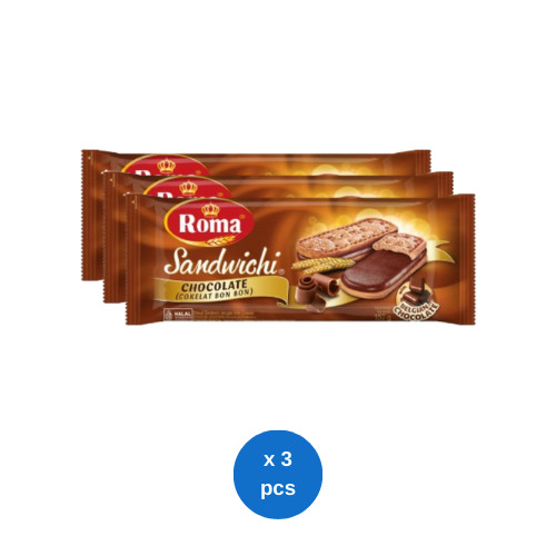

Roma Sandwichi Chocolate 157gr x 3 pcs