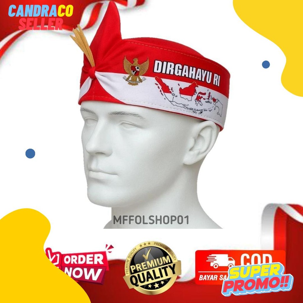 Ikat Kepala/Bando Merah Putih 17 Agustus
