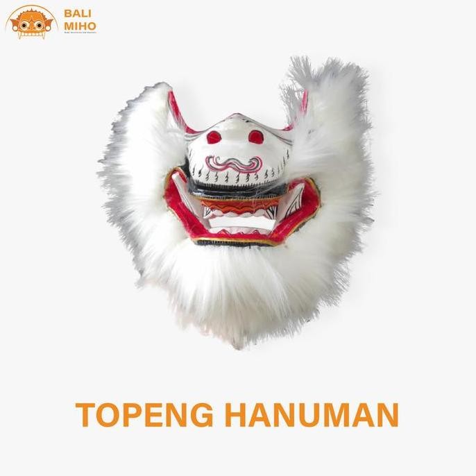 Buruan serbu] Topeng Hanoman Kayu/Topeng Hanuman/Topeng Monyet Putih/Tapel Anoman
