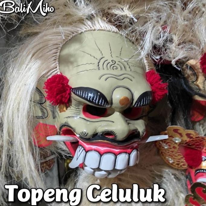 yang dicari@@@@] TOPENG CEULUK/CELULUK/TOPENG LEAK BALI/TOPENG MONSTER/TOPENG KAYU