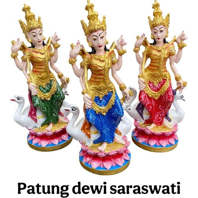 $$$$] PATUNG DEWI SARASWATI/PATUNG SARASWATI/SARASVATI/PATUNG DEWA DEWI